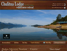 Tablet Screenshot of chulitnalodge.com